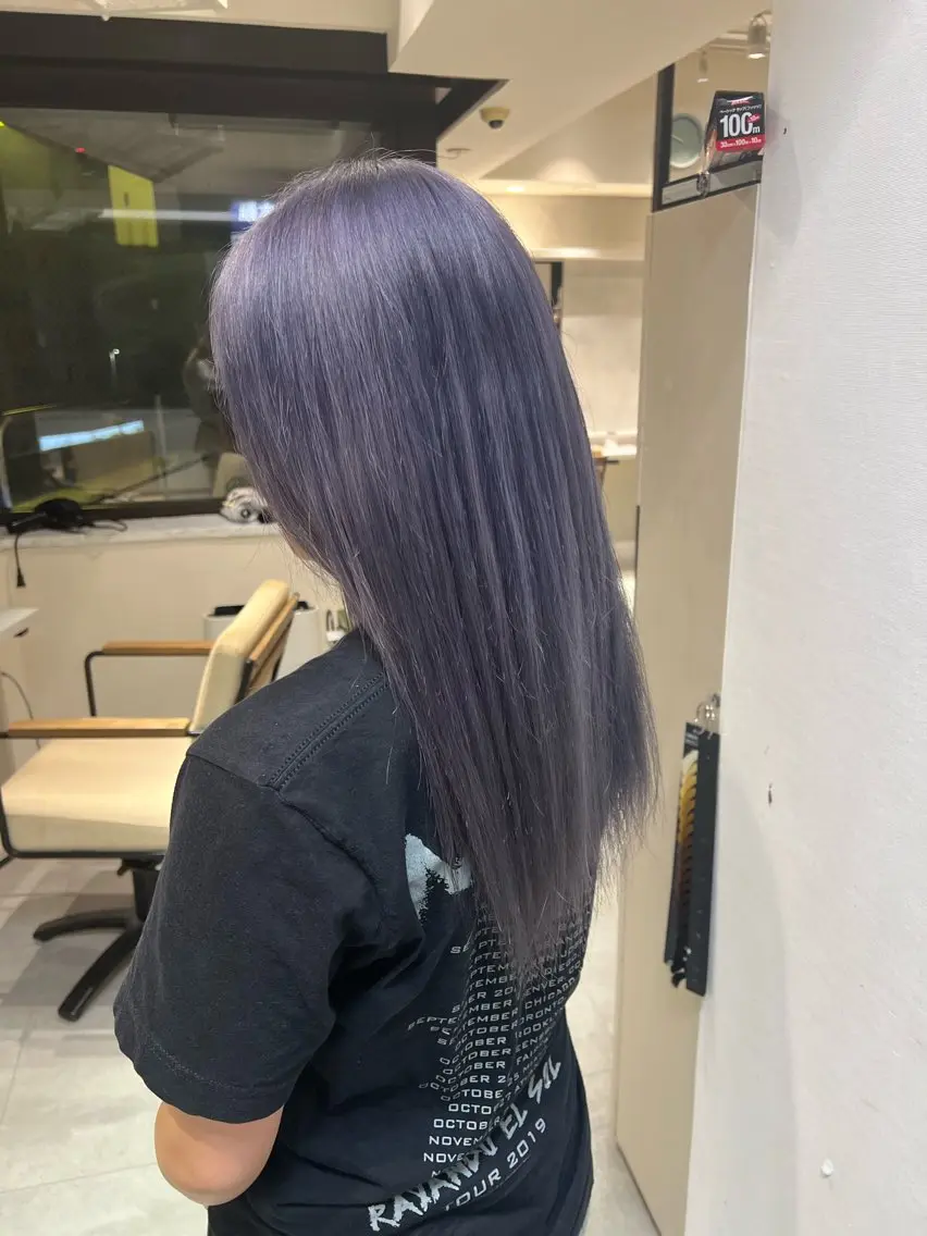 カラー ayaka🫧 梅田ダブルカラーのヘアスタイル