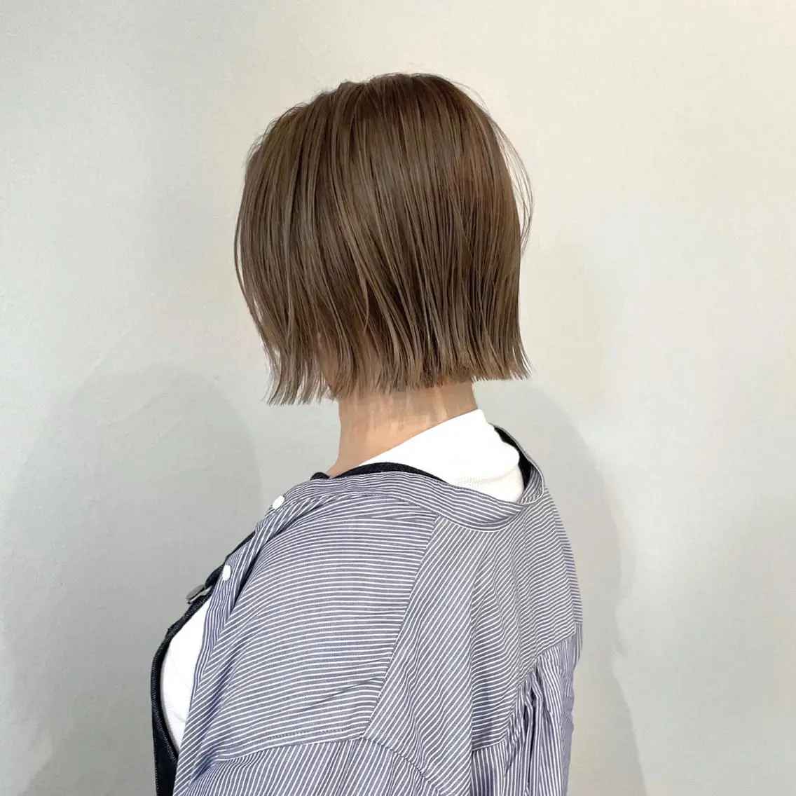 ショート カット ヘアカラー トリートメント 向井 涼太朗のヘアスタイル