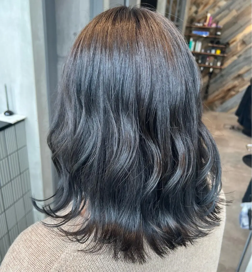 ミディアム カラー 透明感カラー WishCuerpo 🫧YUUNA🫧のヘアスタイル