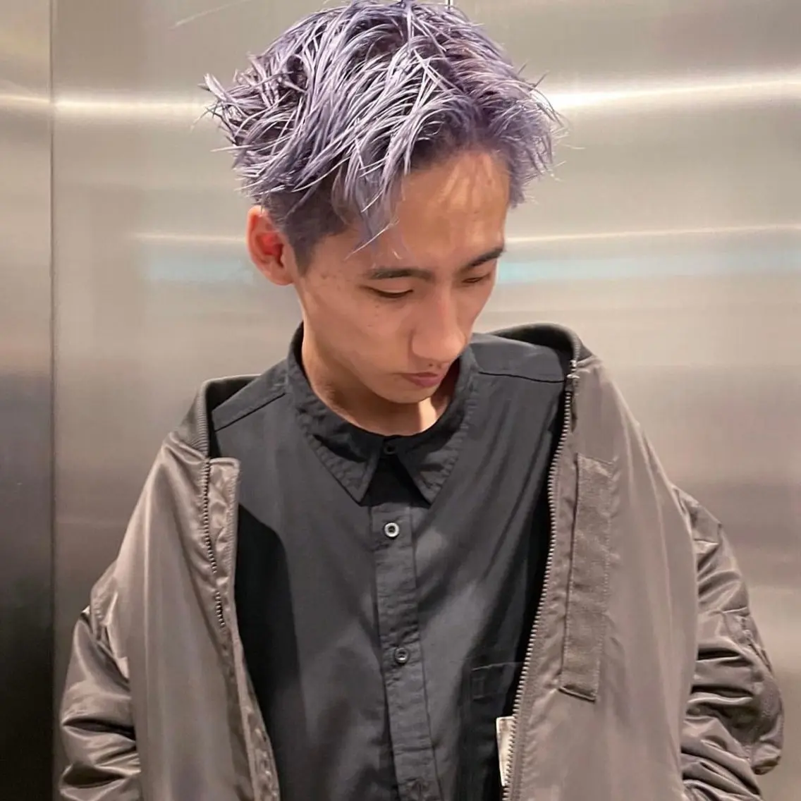 カラー バレイヤージュ ベージュカラー ブリーチ ブロンド デザインカラー レイヤー/ブリーチ ♥️【木坂 桃歌】のヘアスタイル