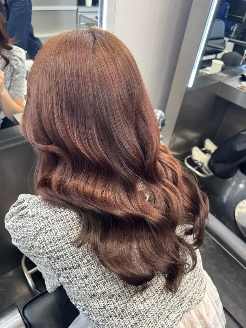 【コテ巻き練習モデル】お出かけ・イベント前に♡コテ巻きヘアセットの写真