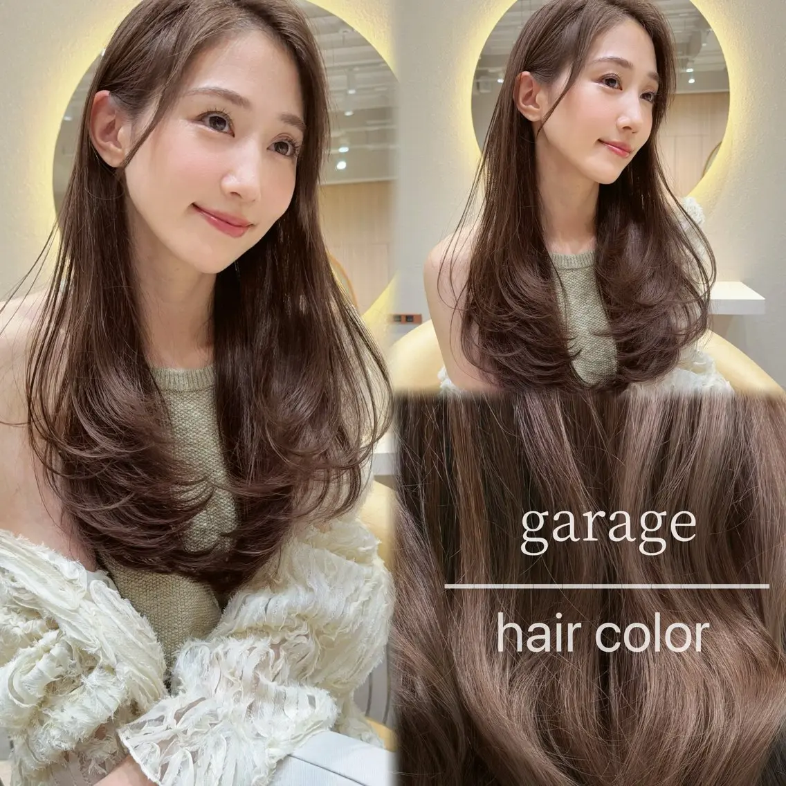 【5月キャンペーン✨】一日2名様限【NO.2メニュー】✨透明感カラー➕ワンステップトリートメントの写真