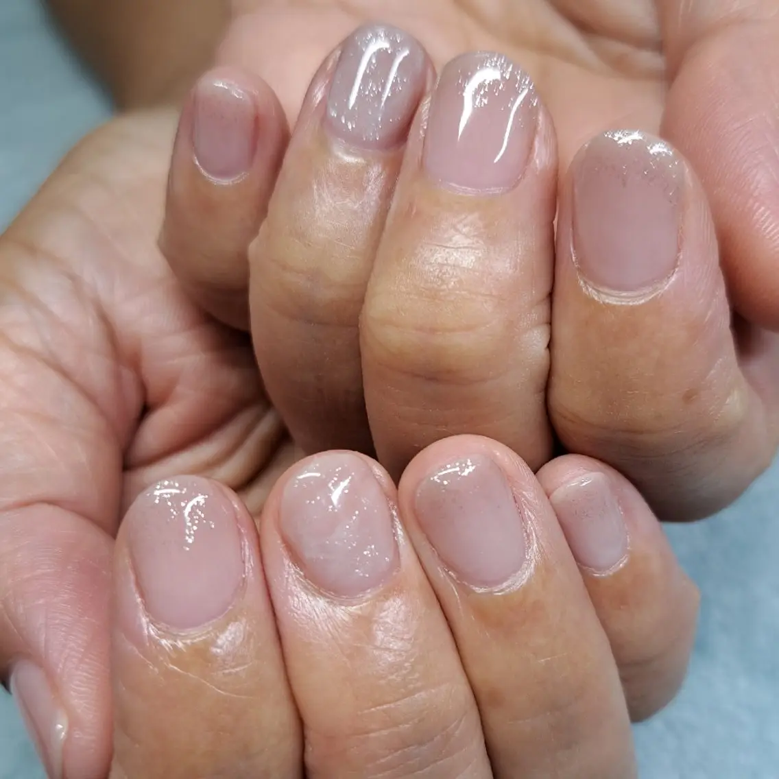 ネイル シンプルネイル HAYASHI  Nのネイルデザイン