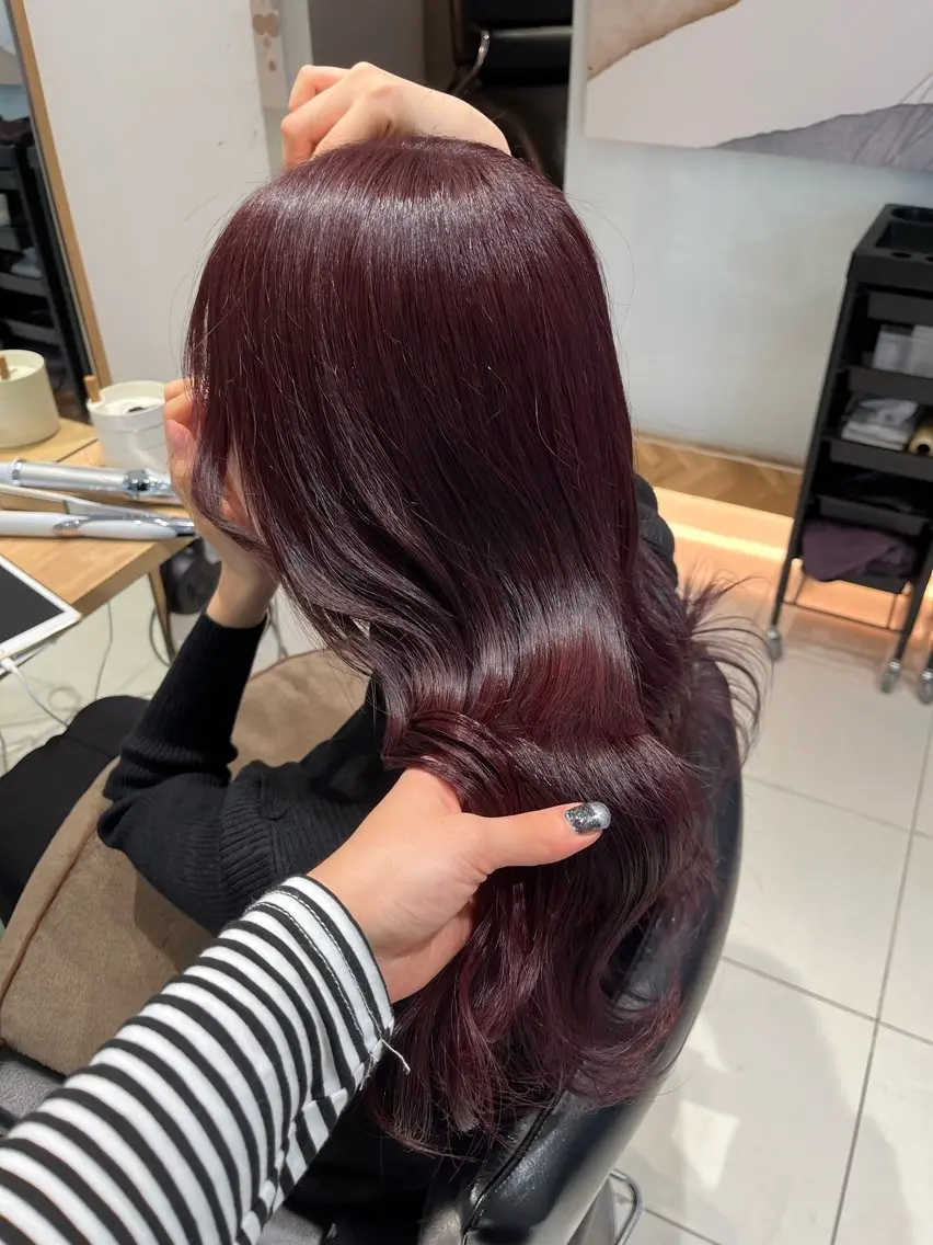 セミロング カット ヘアカラー トリートメント stylist ◎RUKI.のヘアスタイル