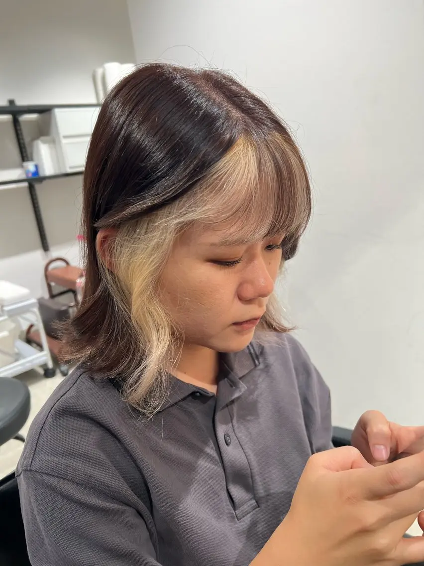ミディアム 艶髪 mayuka💖のヘアスタイル