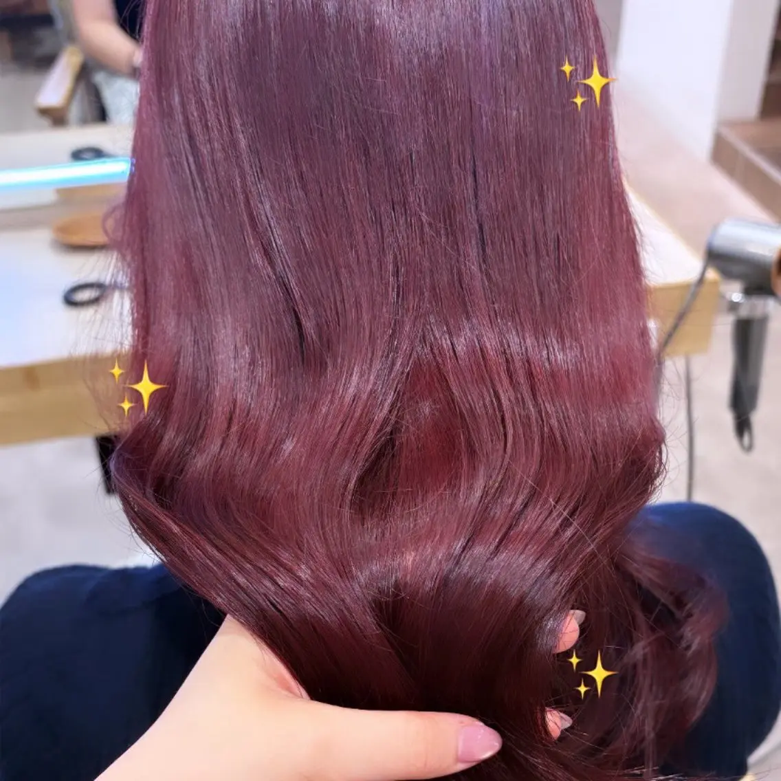 ロング カラー ヘアカラー 透明感🫧モテ髪💖 Karin💫のヘアスタイル