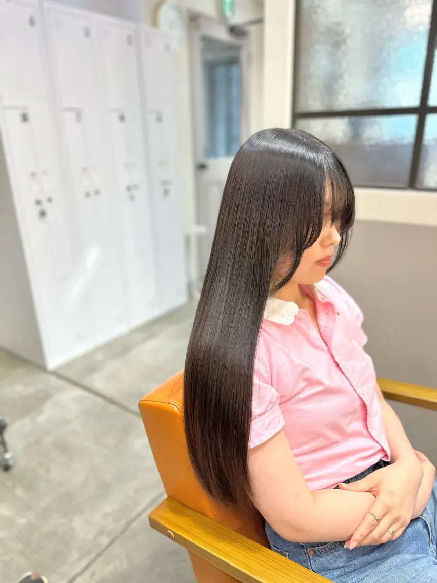 ロング 藤原 昇平のヘアスタイル