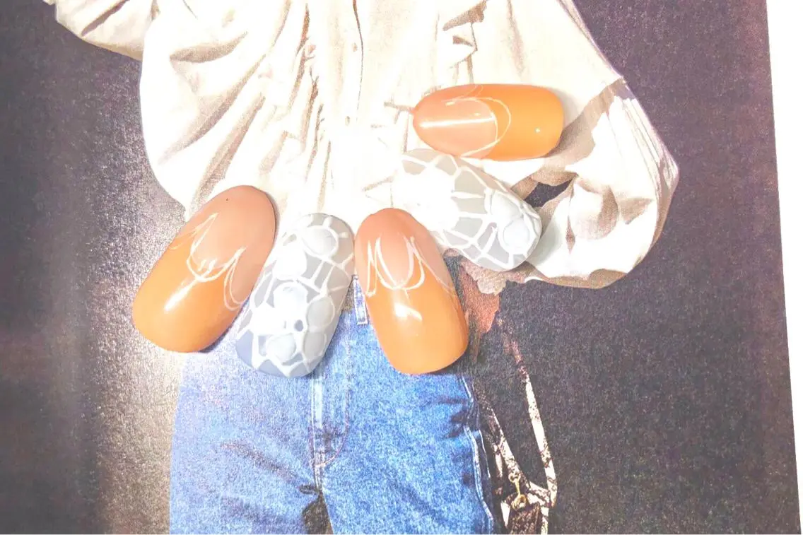ネイル フラワーネイル レース TRAM-nail moriizumiのネイルデザイン