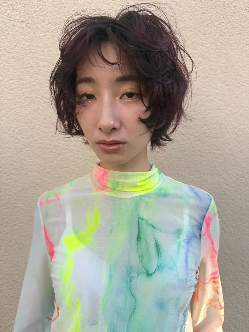 ショート カット 小野江 祐李のヘアスタイル
