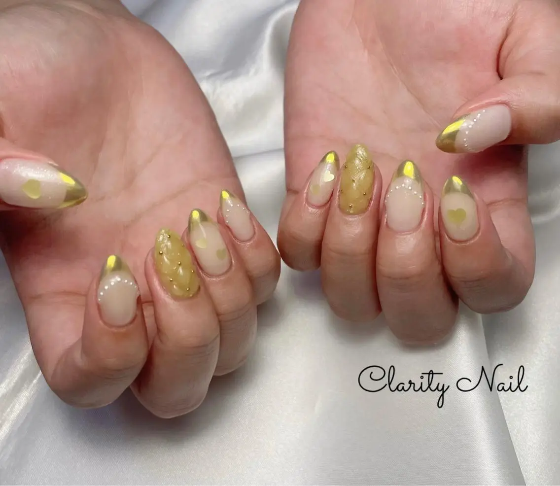 ネイル アートネイル 持ち込み ハンドネイル Clarity Nailのネイルデザイン