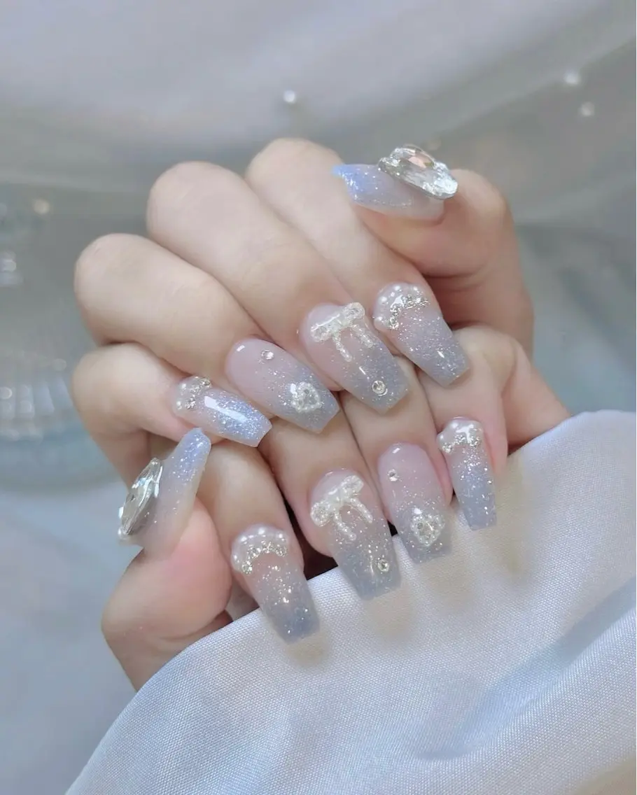 ネイル 韓国ネイル 持ち込み ニュアンスネイル ネイルチップ ハンドネイル TABI ANA.CHUOのネイルデザイン