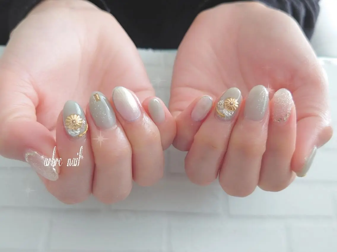 ネイル ✯.。 arbre  nail 。✯.のネイルデザイン