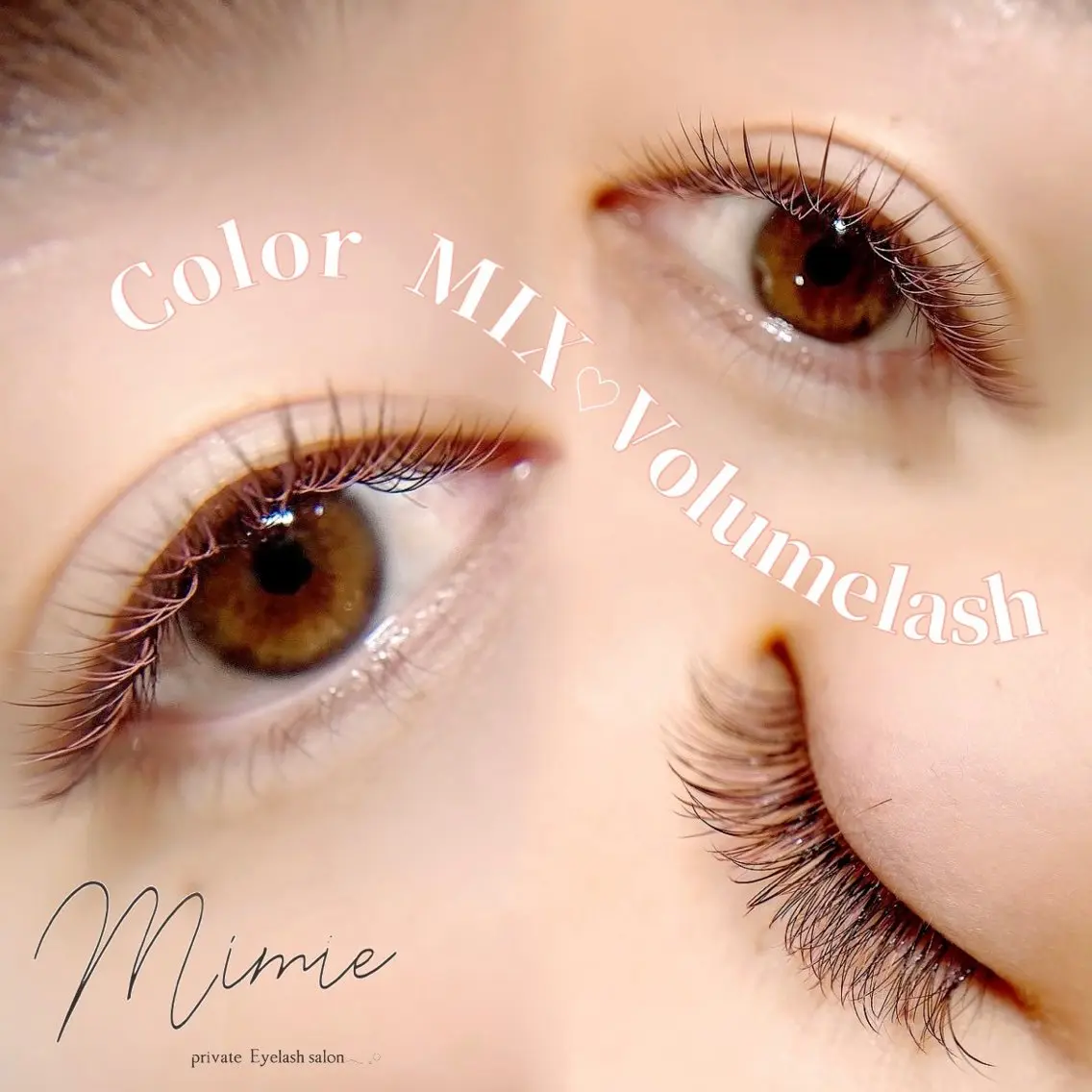マツエク・マツパ Mimie【ﾐﾐｨ】 LEDマツエク🎀のマツエク・マツパデザイン