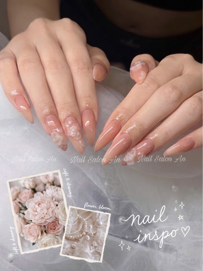 ネイル 長さ出し 韓国ネイル マグネットネイル 持ち込み ネイルチップ ハンドネイル Nail Salon An 渋谷店のネイルデザイン