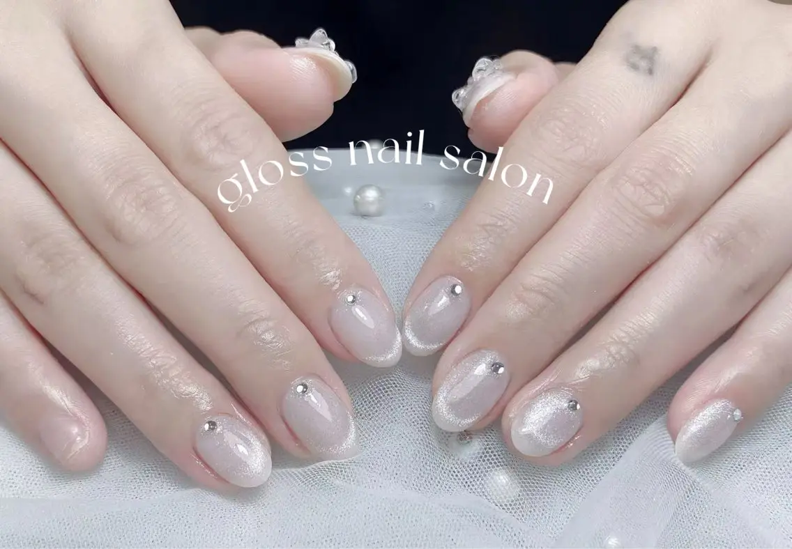 ネイル ハンドネイル ゆり🌷 gloss nailのネイルデザイン