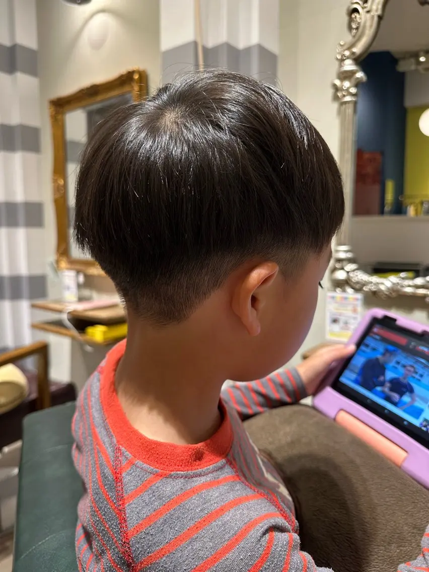 ショート メンズ 刈り上げ 【echelle】 あむのヘアスタイル