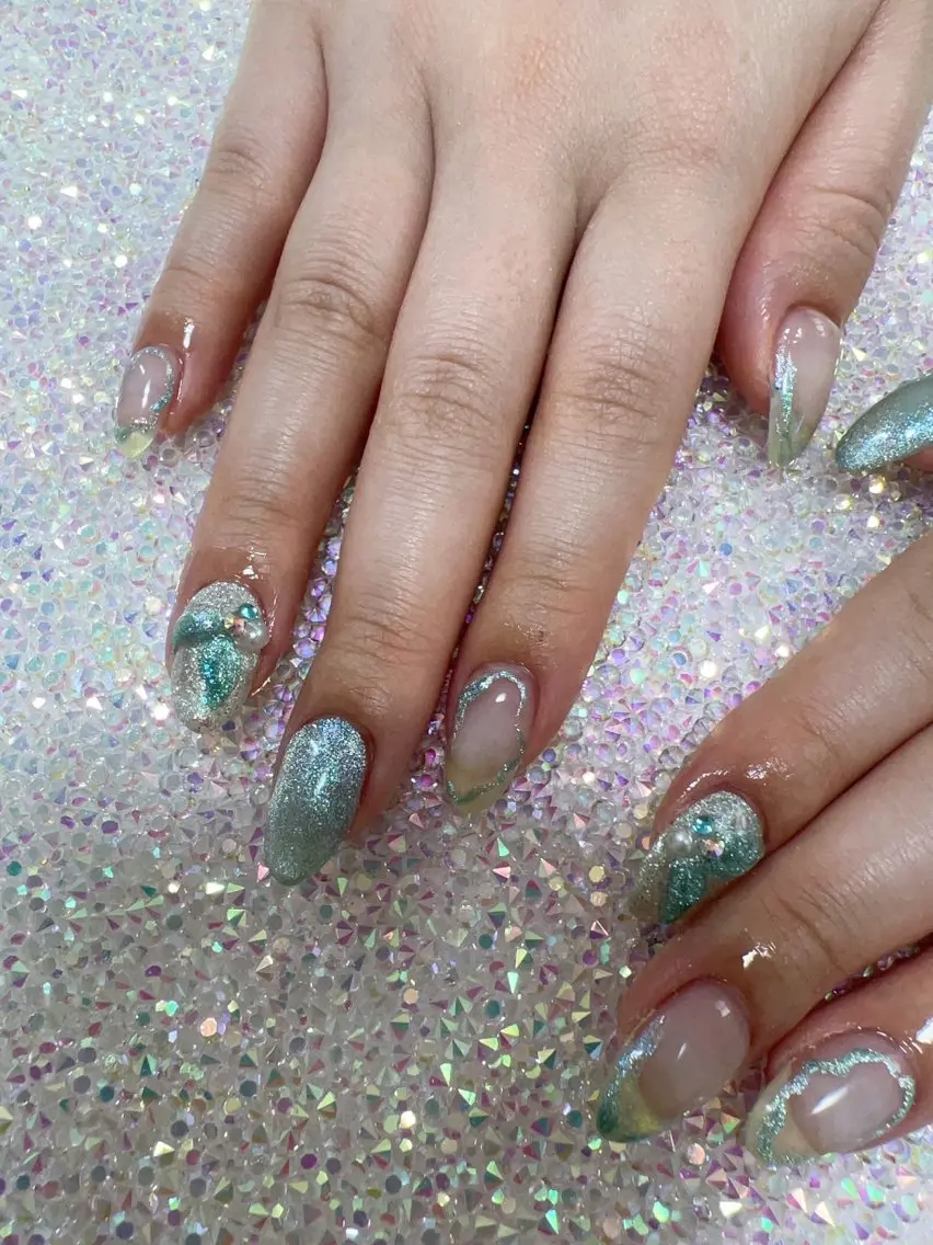 ネイル マグネットネイル coco nailのネイルデザイン