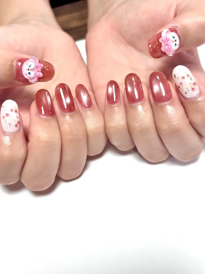 ネイル 持ち込み ハンドネイル Hum.nail （はむ.ねいる）のネイルデザイン