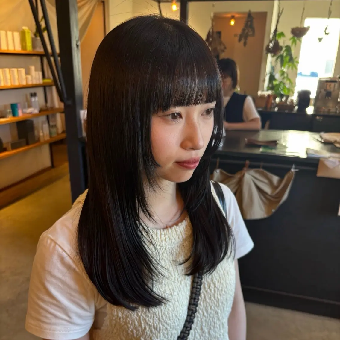 【伸びても崩れない❕】　骨格似合わせカット#ボブ#レイヤーカット　#韓国風の写真