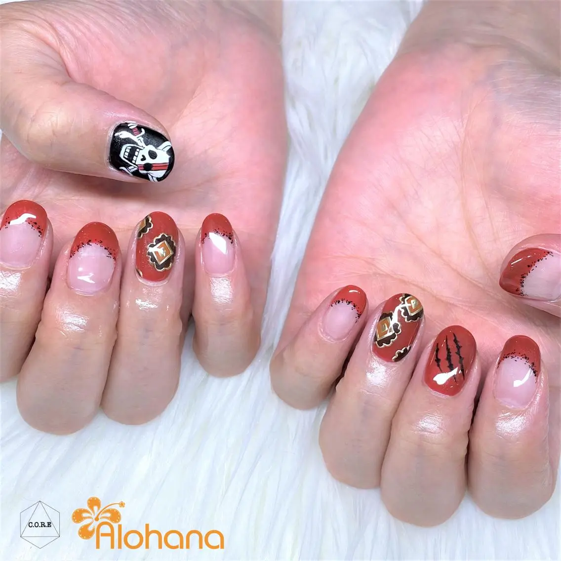 ネイル ハンドネイル Alohana Minaのネイルデザイン