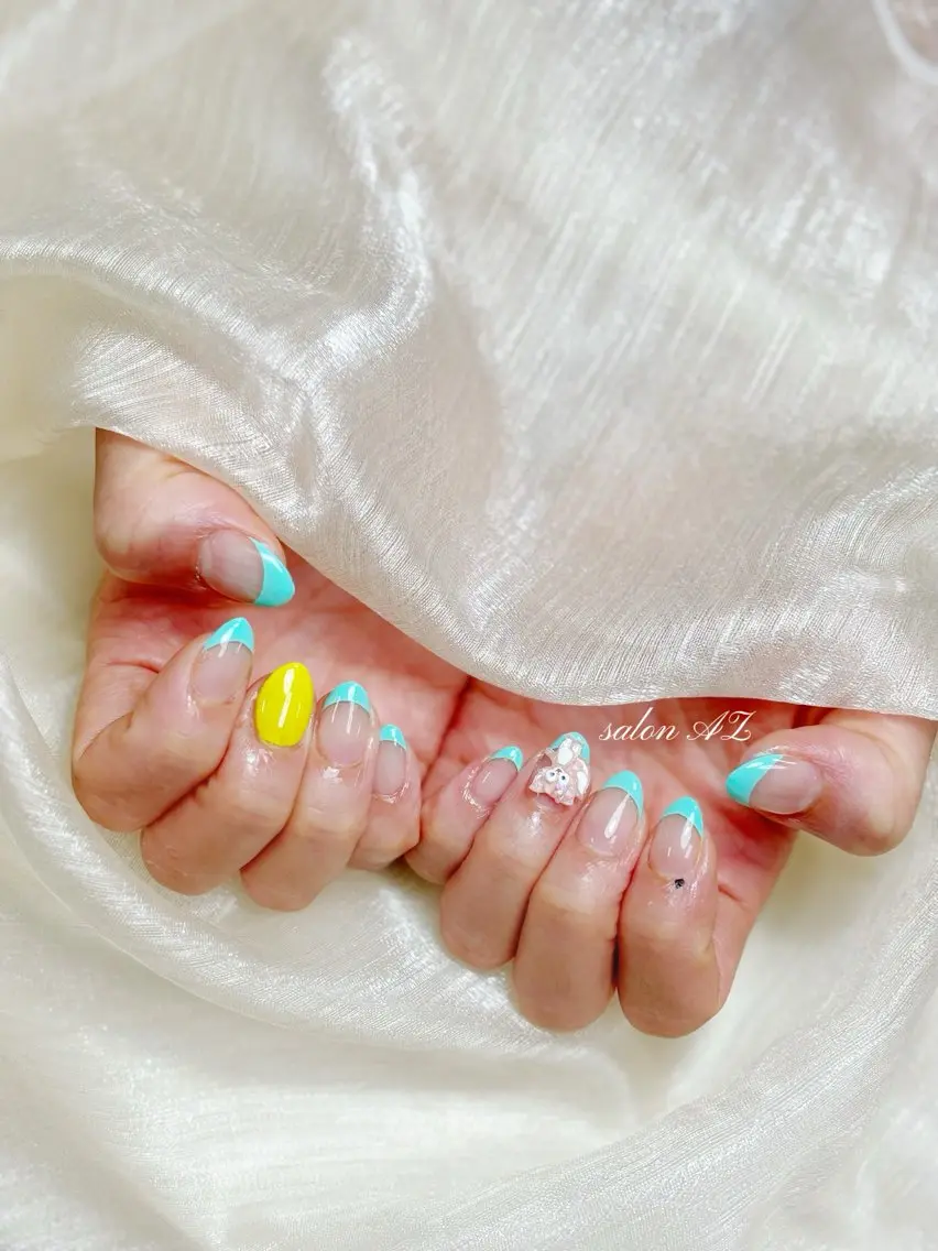 ネイル フレンチネイル salon AZのネイルデザイン