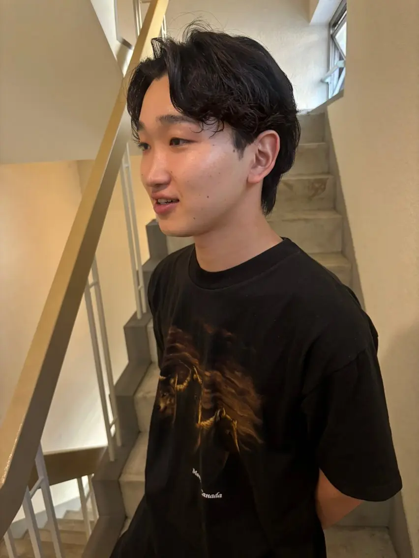 【メンズモデル募集★】men’s cut × perm 🌀の写真