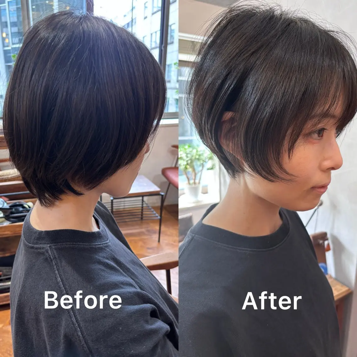 ショート ショートボブ 丸みショート ボブ ショートヘア 平野 たかひとのヘアスタイル