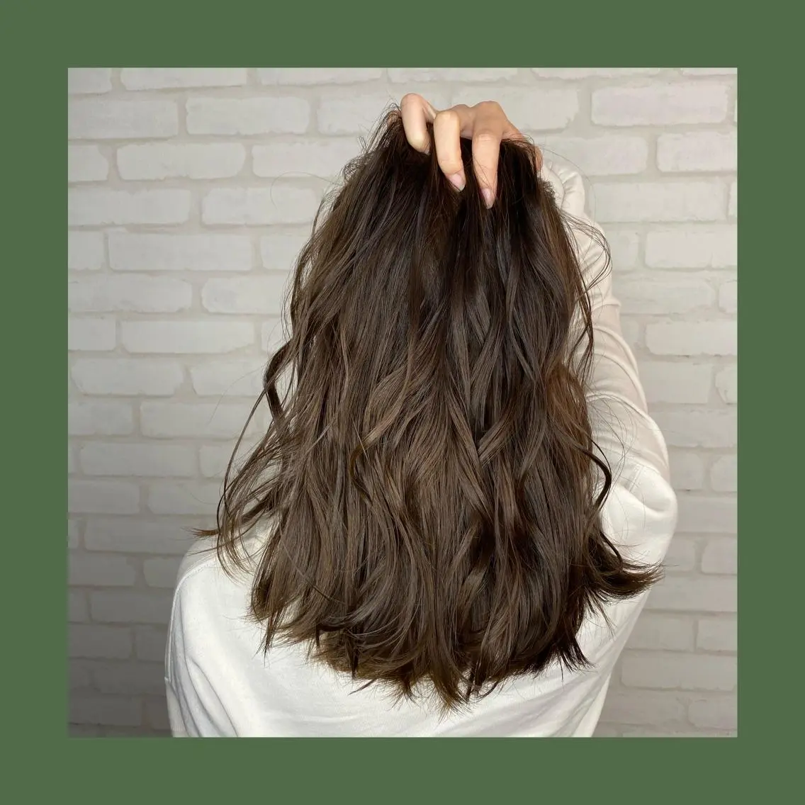 セミロング カラー ヘアメイクモデル 募集中💛kinoのヘアスタイル