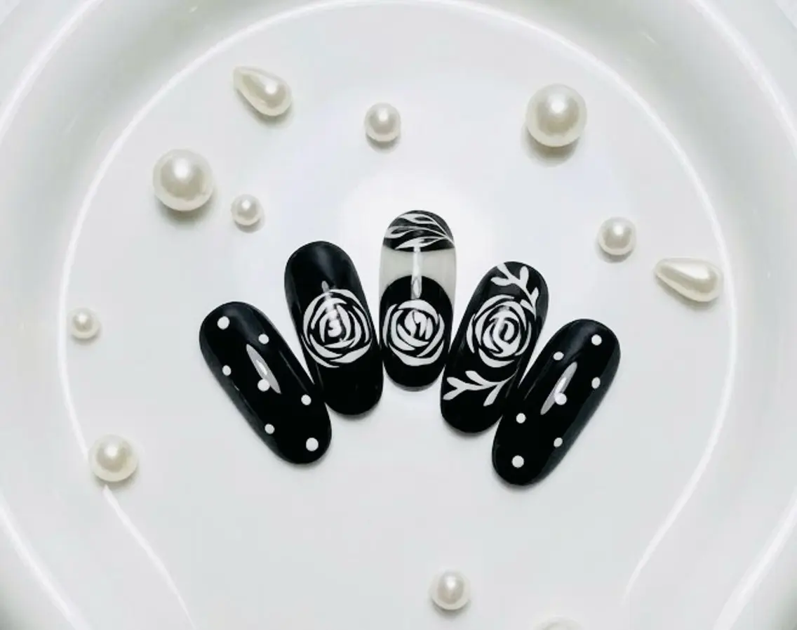 ネイル アートネイル ドット ジェルネイル シンプルネイル Michan Nailのその他イメージ