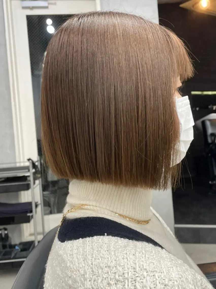 ショート 🎀 のえか/ハイ トーン/ピンク🤍のヘアスタイル