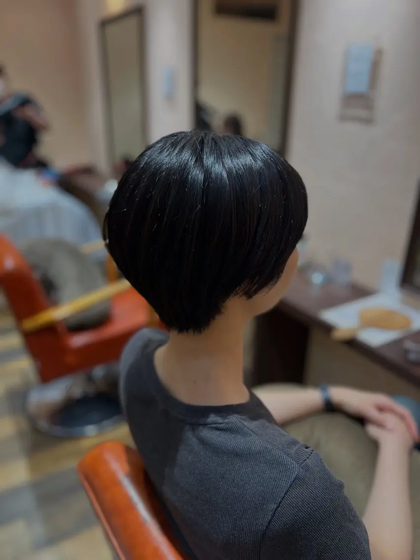 【ショート限定📣】小顔見えカット+1stepトリートメント✩.*˚の写真