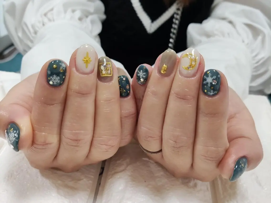 ネイル ハンドネイル 横浜市中区曙町 E·U·Bネイルのネイルデザイン