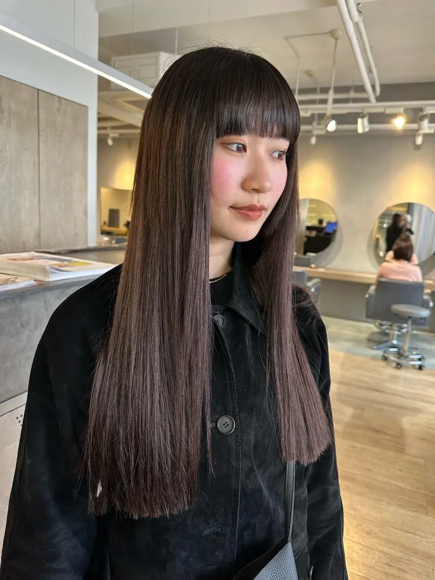 カット ヘアカラー エクステ 美髪・シールエクステ ホソタニリョウコのヘアスタイル