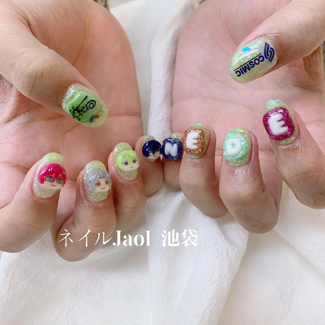 ショート ネイルJaol 池袋のネイルデザイン