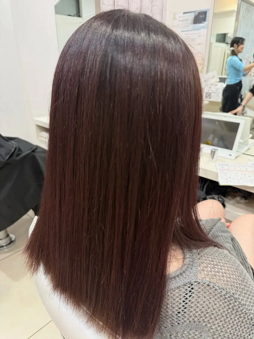 ロング トリートメント [髪質改善カラー] ひかるのヘアスタイル