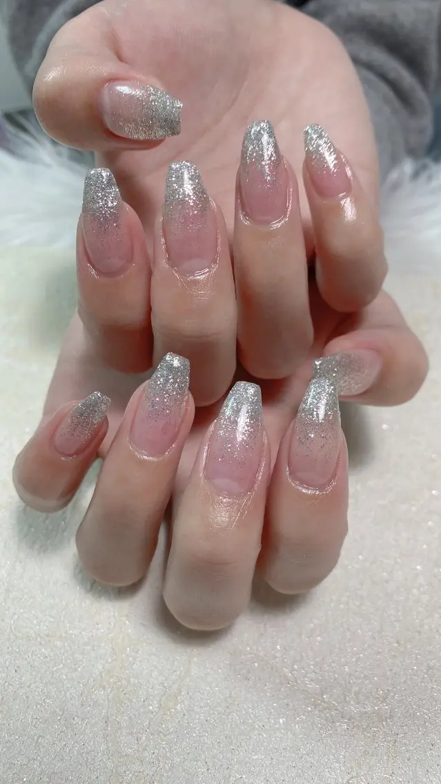 ネイル ハンドネイル オーシャン スカルプネイルサロンのネイルデザイン