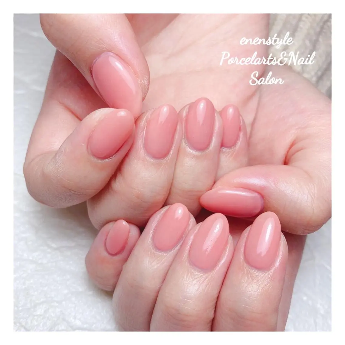 ミディアム ネイル 🐾enen style 🐾のネイルデザイン