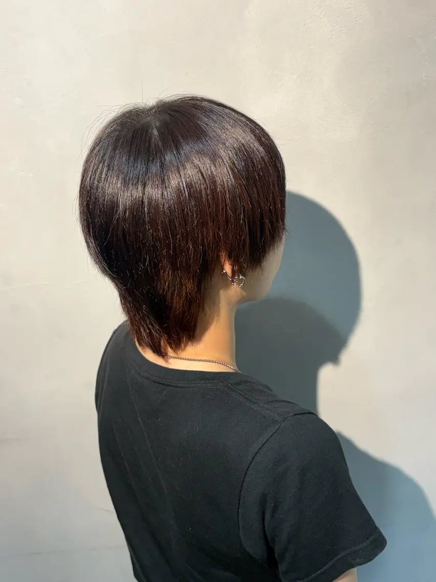 ショート メンズ メンズウルフカット ウルフカット 城川 ノアのヘアスタイル