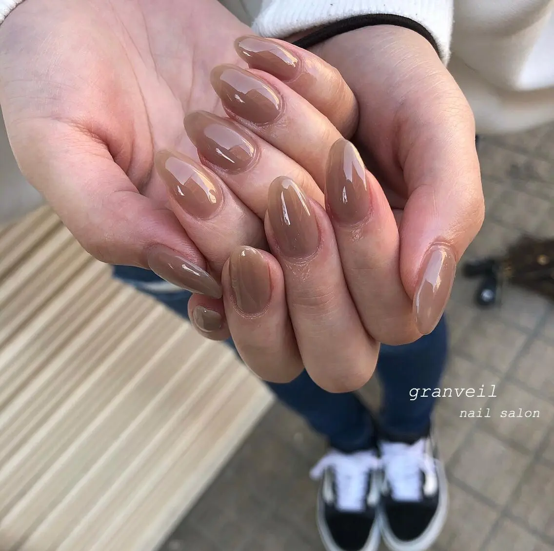 ネイル ニュアンスネイル nail salon granveilのネイルデザイン