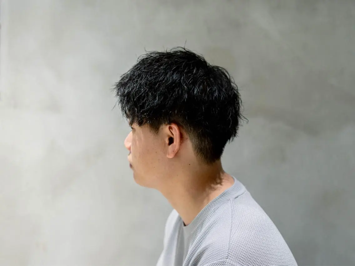 パーマ カット パーマ 宇野 佑馬のヘアスタイル