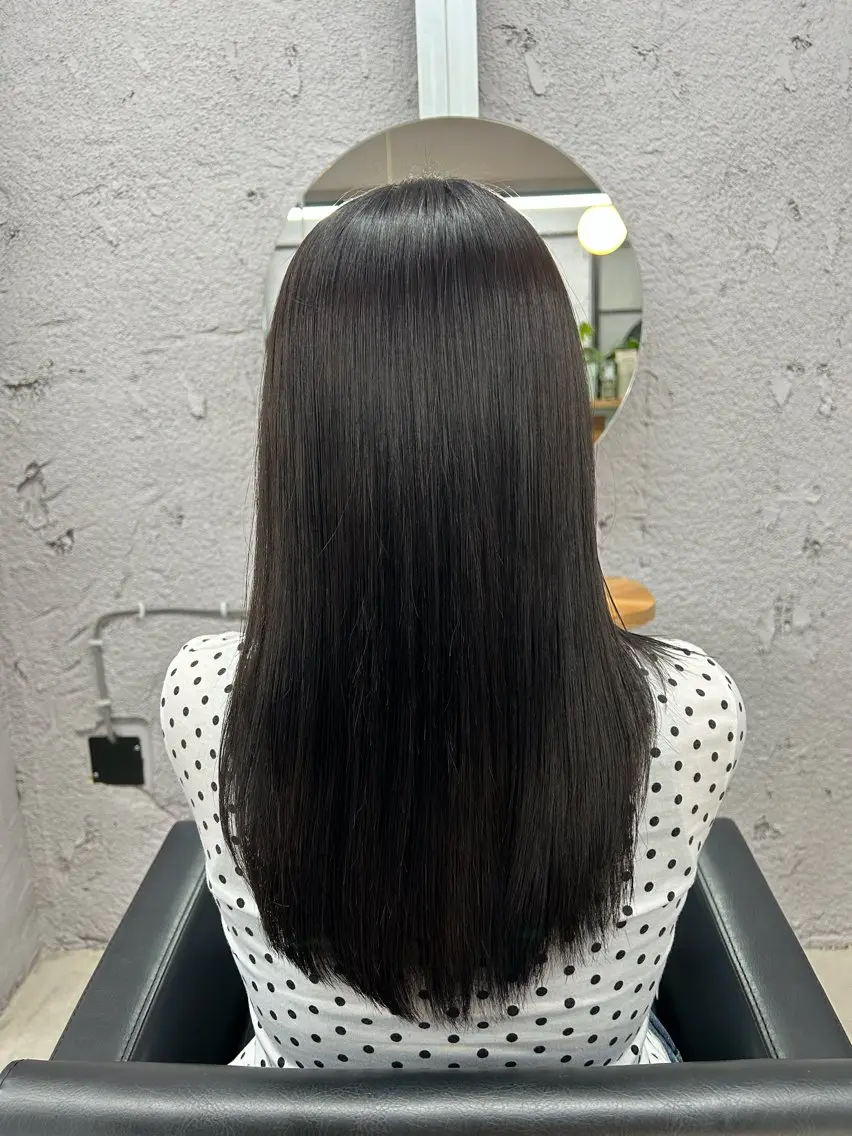 ロング ヘアカラー en 岩立朱栞🕊️のヘアスタイル