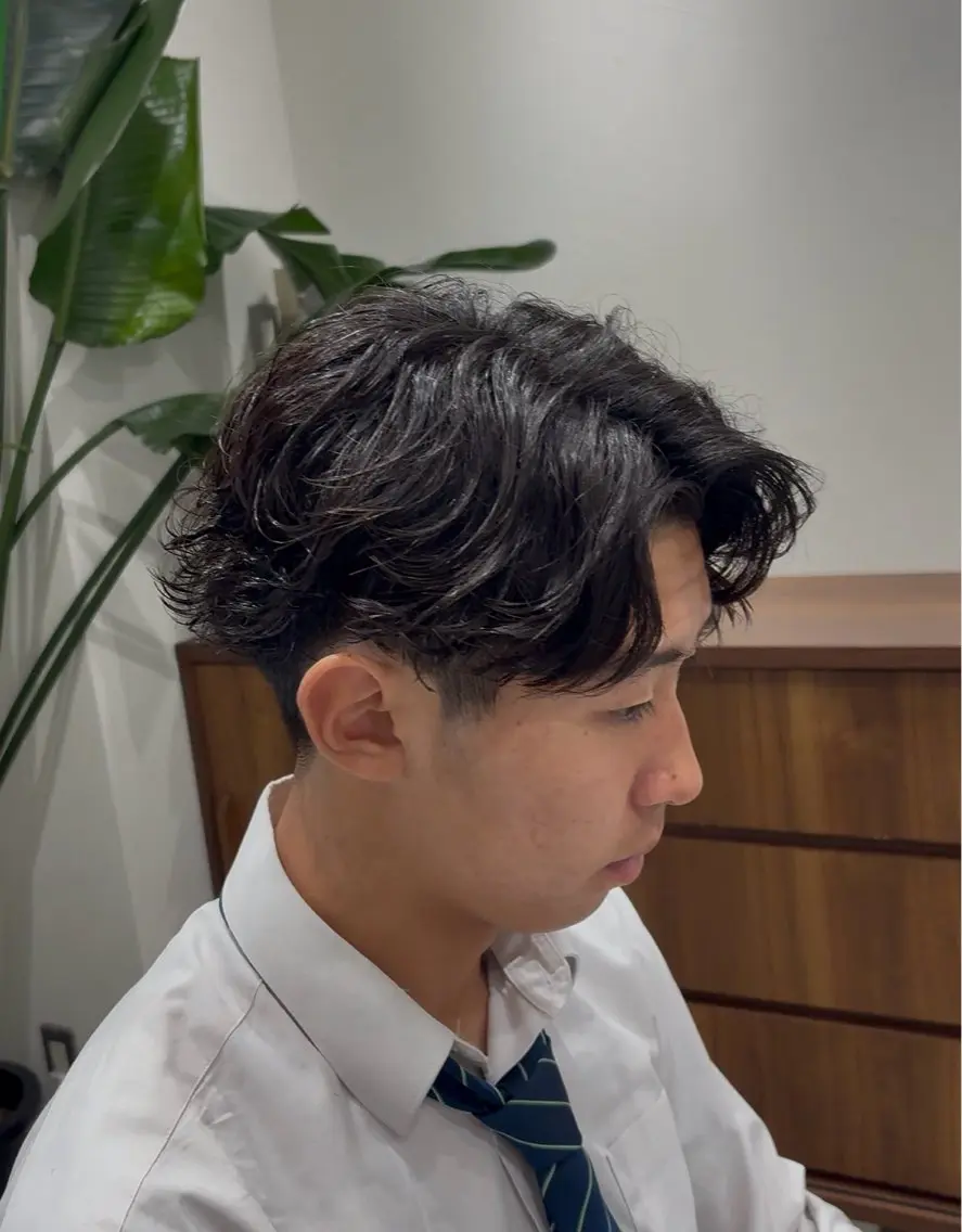 メンズ メンズパーマ カット パーマ メンズパーマ 渡辺将功のヘアスタイル