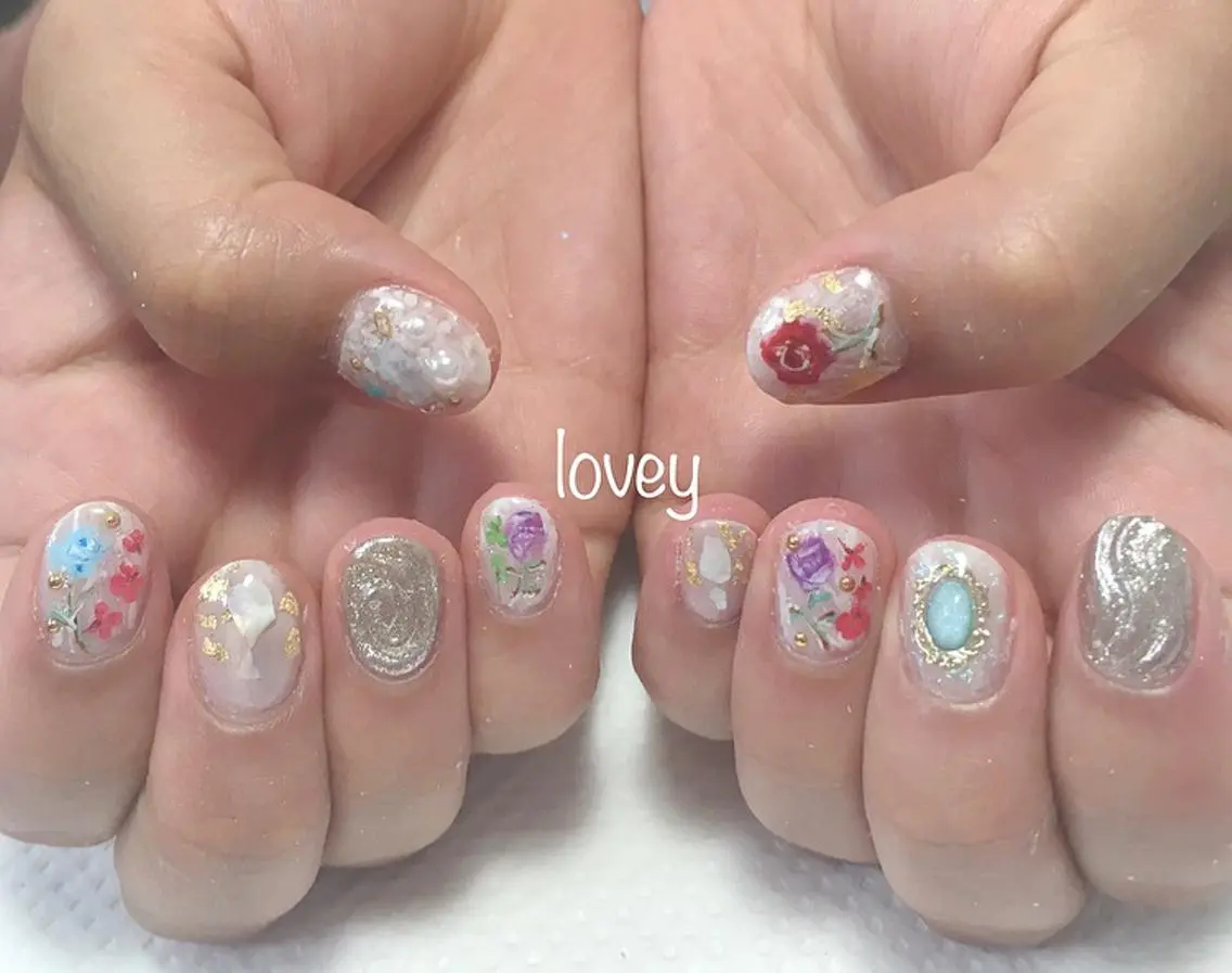ネイル プライベートサロン loveyのネイルデザイン