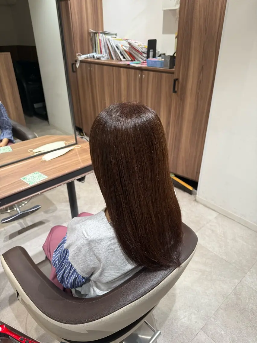 ロング カラー ヘアカラー AKAZAWA MIKUのヘアスタイル