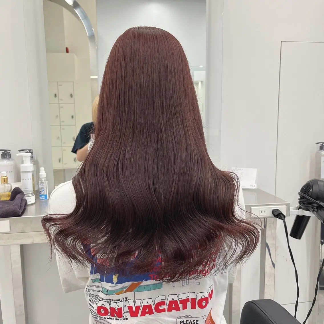 ミディアム カラー 🩶透髪×モテ髪🩶 FRUITS🏹🩶のヘアスタイル