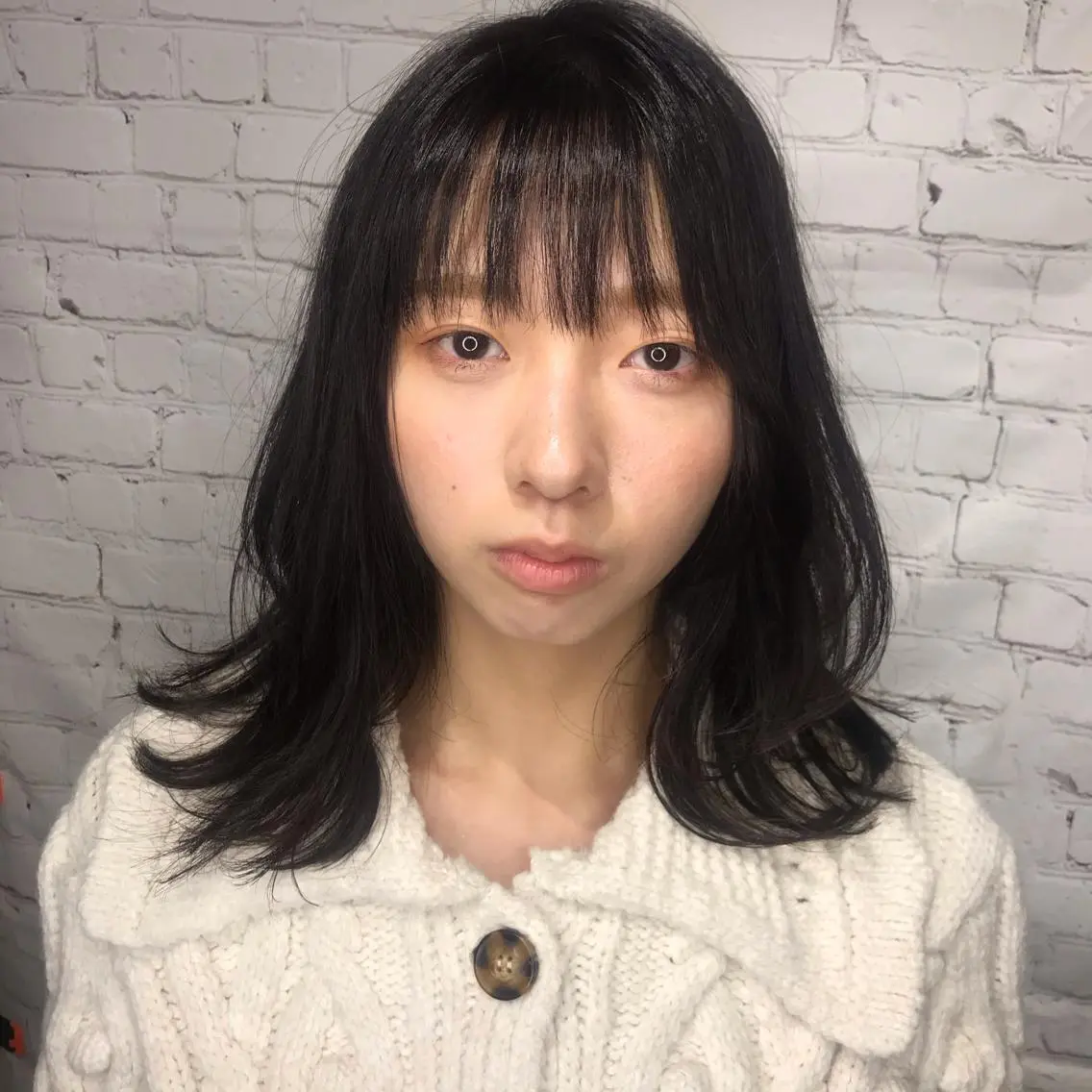 ミディアム 【似合わせカット】 松尾一気のヘアスタイル