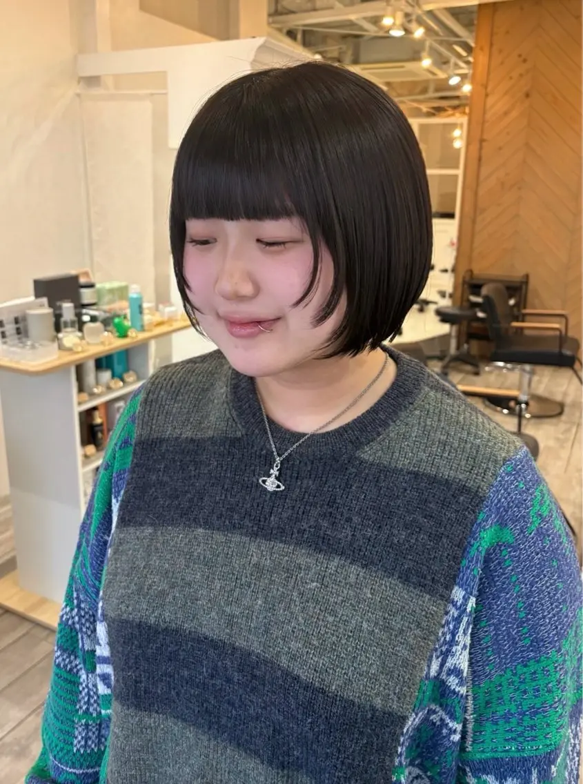 🎀ショートカットモデル🎀カット✂️+はちみつトリートメント🍯の写真
