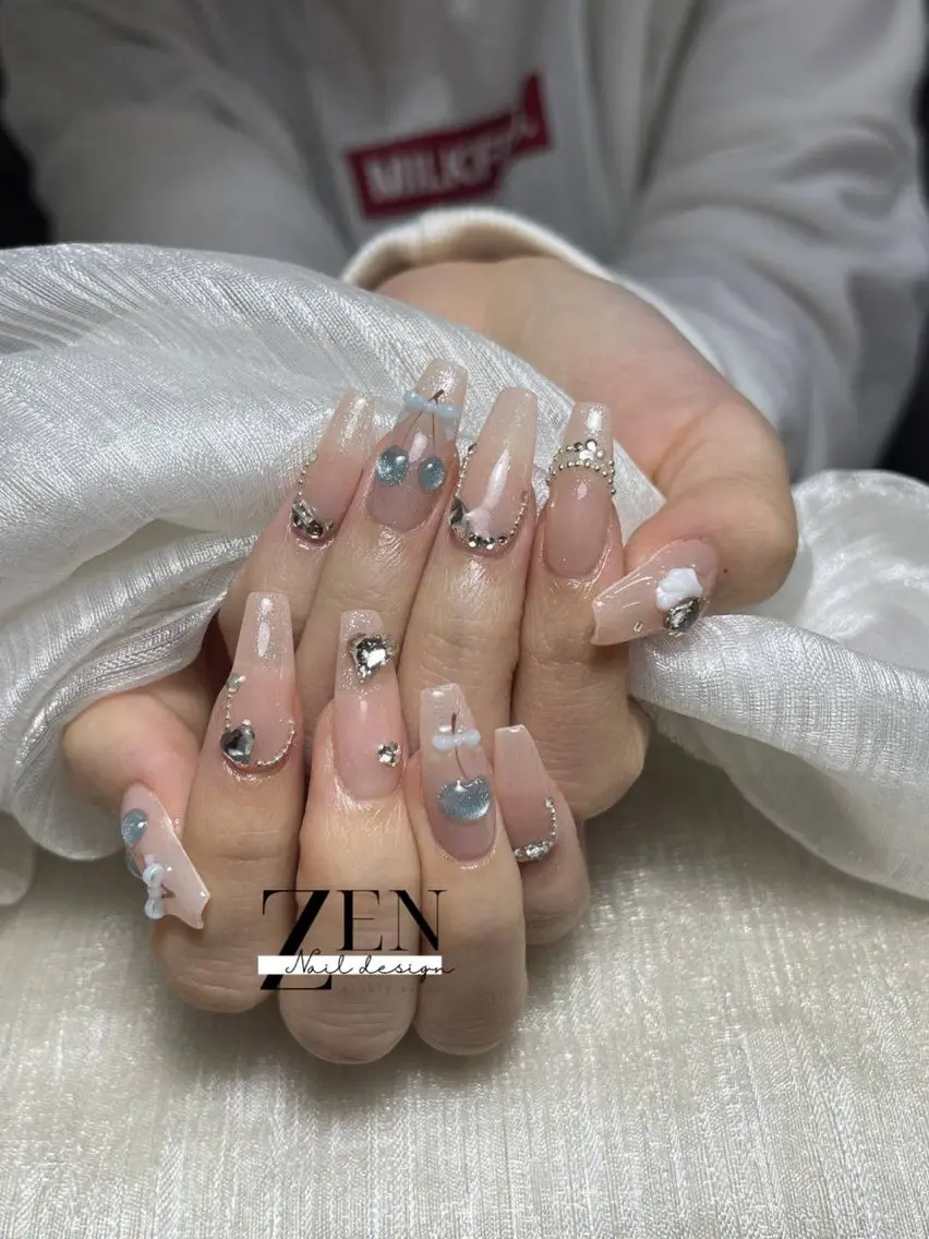 ネイル 持ち込み スカルプネイル ネイルチップ ハンドネイル Zen Nail Design 池袋のネイルデザイン
