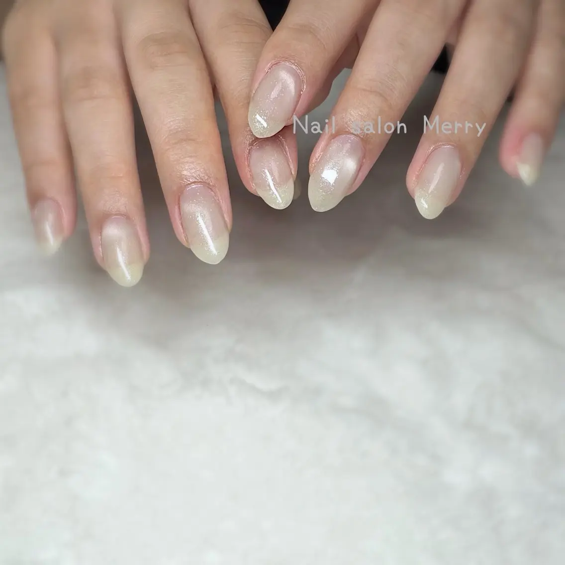 ネイル マグネットネイル シンプルネイル ハンドネイル Nail salon Merryのネイルデザイン