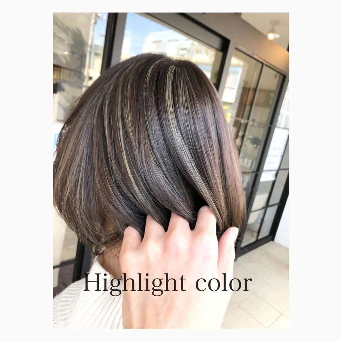 カラー ハイライトカラー 山本 智也のヘアスタイル